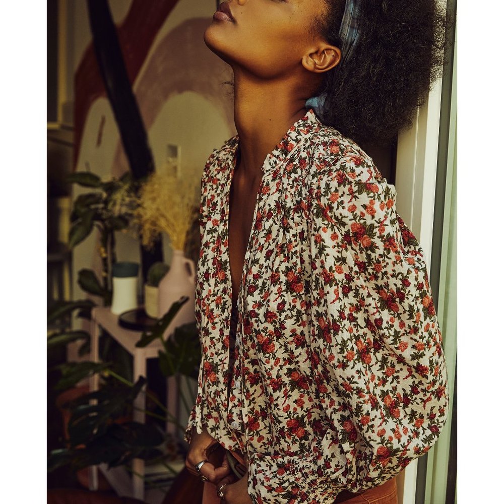 🎉LAST CHANCE🎉 NWT Free People Meant To Be Blouse / Vintage Combo - Picture 6 of 8